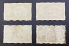 Gb King George Vi High Values Sg509 To 512  1951  Good Used  Cat   25