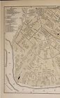 Antique Detailed Color Litho Map Plan New Orleans La Johnson s Cyclopaedia 1897
