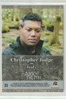 Stargate Heroes Sg-1 Atlantis Trading Card  35 Christopher Judge As Tealc