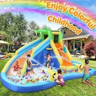 Inflatable Water Slide Bounce House blow Up Water Slide Park For Kids Backyard    