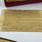 1959 Continental P-50 Portable Am Tube Radio Red W Box Case Manual Papers Japan