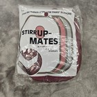 Stirrup-mates Gyn Stirrup Slip-on Covers Mauve 2 Pairs Latex Free Usa Made