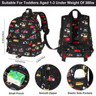 Toddler Backpack Harness With Leash  Cute Baby Backpacks With Anti Lost Wrist Li