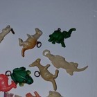 Vintage Cracker Jack Animal Charms Lot W  Metal Loops