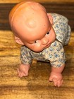 Vintage Toy Japan 1950 s Wind Up Celluloid Crawling Baby