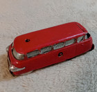 Vintage Schuco 3044 Varianto Bus Tin Wind-up Toy Red Tested  - No Key Included -