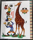 Ddn519 Tanzania Mnh Disney Cartoons Animation Safari Club Mickey Donald Goofy