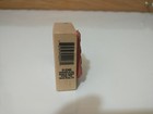 Christmas Tree Rubber Stamp Wood Mount 2 25  X 1 75  Psx D2390 Wavy Garland Star