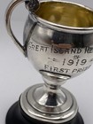 Charming Silver Plate Trophy Cup - Great Island Regatta  1919  First Prize