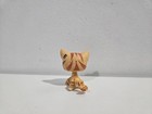 Littlest Pet Shop Rare Yellow Orange Tiger Cat Kitten Kitty Green Eyes Lps  1451