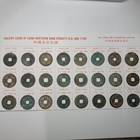 Ancient Chinese 24 Cash Coin Set-northern Sung Dynasty