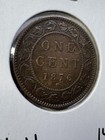 1876-h Canada Large Cent Bronze Coin