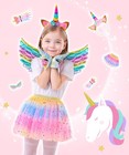 Little Girls Dress Up Costume Set  Fairy And Mermaid Princess Dress Up Clothe   