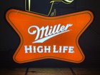 Miller High Life Deer Head Led Beer Bar Sign Man Cave Garage Decor Hunting New