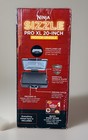 Ninja Sizzle Pro Xl 20  Indoor Griddle Protemp Iq Nonstick Lid Grease Catch