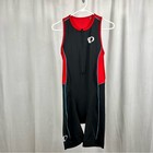 Men   s Pearl Izumi Elite Pursuit Triathlon Suit In Black-true Red 