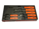 Snap On Tools New Sddx70ao 7pc Orange Hard Handle Combination Screwdriver Set