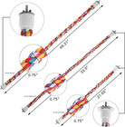 Bird Rope Perches parrot Toys 33 Inches Rope Bungee Bird Toy  33 Inches  1 Pack 