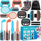 Switch 2 Sports Accessories 16 In 1 Bundle For Nintendo Switch 2  Family  Pack 