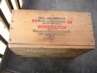 Vintage Super Condition 9 M m Winchester Luger Wooden Ammo Box