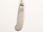 Vintage Sterling Silver Handle Butter Spreader  Silver Flutes towle Silversmiths