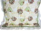 Anthropologie Euro Sham  flowering Quince  New
