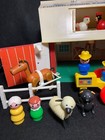 Vintage 1970 s  915 Fisher Price Family Farm W  Little People Play Set- Complete