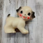 Vintage 1950s  Rubber Squeak Toy Set Puppy Duck Elephant
