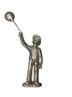 5 Vtg M Rickers Pewter Collector Figurines