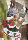 Plaid Bucilla Princess Felt Christmas Stocking Kit 86140 Princess 2008 Sealed