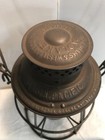Adlake Union Pacific Railroad Lantern w Larger Imprint And Overland Shield Globe