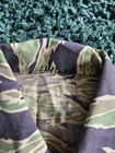 Vintage 60s Vietnam War Era Tiger Stripe Camo Jacket Shirt A-m Golden