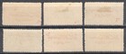 1925 Saudi Arabia Hejaz L55-l60 Govt Overprint Mint Mh Og