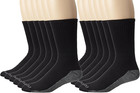 Dickies Men  S Dri-tech Moisture Control Crew Socks Multipack - 6 12 18 Pack Opt