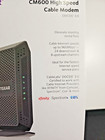 Netgear Cm600-100nas High Speed Cable Modem Docsis 3 0 - Black Preowned