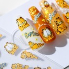 5d Character Nail Stickers  Cat Nail Decals  Animal Nail Stickers  34 