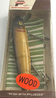 Vintage Pflueger Mustang Minnow Fishing Lure Wood  8940 Original Box 4 25  New