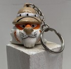 1997 Exxon Esso Put A Tiger In Your Tank Promotional Key Chain Ring Vintage