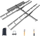 Motorcycle Carrier Scooter Dirt Bike Hitch Mount 600lb Rack Ramp Hauler Heavydut