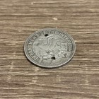 Rare 1920s United State Dept Of The Interior   d Aluminum Navajo Census Tag