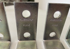 Lot Of 6 Powerstrut Unistrut Ps607 90 Degree Angle Bracket 4 Holes