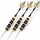 Cuesoul 20 23 26 Grams Steel Tip Darts - Black Coating Brass Barrels