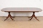Baker Furniture Historic Charleston Georgian Dining Table  Newly Refinished