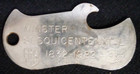 Vtg 1932 Wooden Shoe Lager Beer Advertising Bottle Opener Key Chain P