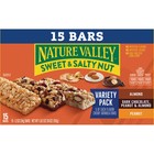 Nature Valley Granola Bars  Sweet And Salty Nut  Variety Pack  15 Bars  18 Oz