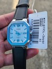 Casio Mtp-b195l-3avdf White Dial Black Leather Strap Men   s Watch 50m New
