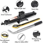 2 5 Ton Car Jack Kit Scissor Lift Tire Change Tool Suv Mpv Emergency Repair Set