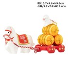 Lucky Treasure-pulling Parent   Child Horse Figurine