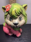 Vintage Lion Coin Bank Groovy 1960   s
