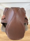 Paris Tack Lafitte Close Contact English Saddle 15 5 R Brown Leather Stirrups